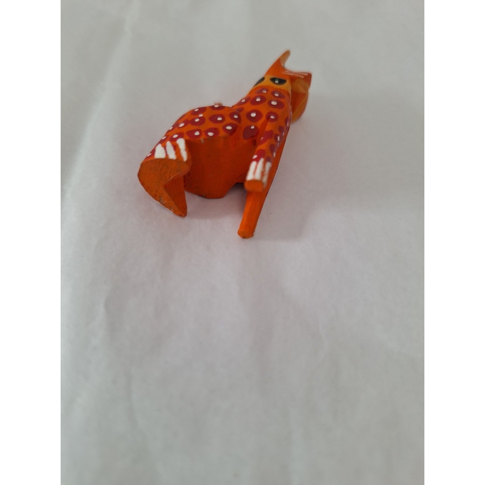 Little DOG‎ Alebrije Hand Carved Oaxacan Folk Art Oaxaca Mexico - Picture 7 of 8